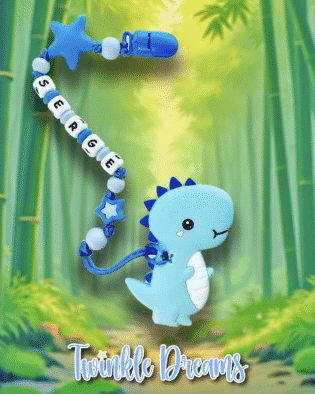 Dino baby teether